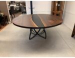 Black Walnut Smoky Gray Table - Image 2