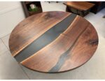 Black Walnut Smoky Gray Table - Image 3